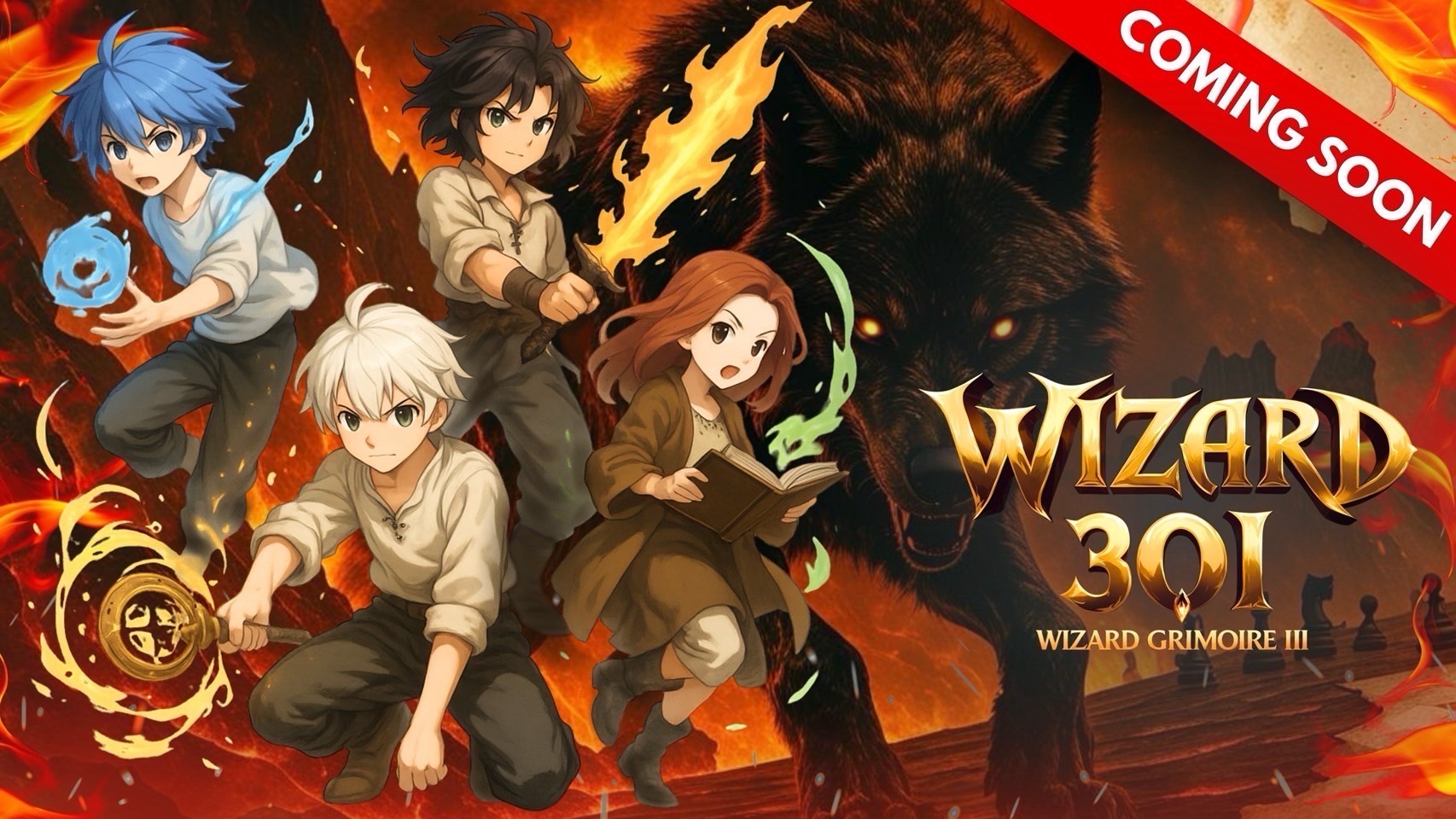 WIZ 301 : Wizard Chess Grimoire III – Advance